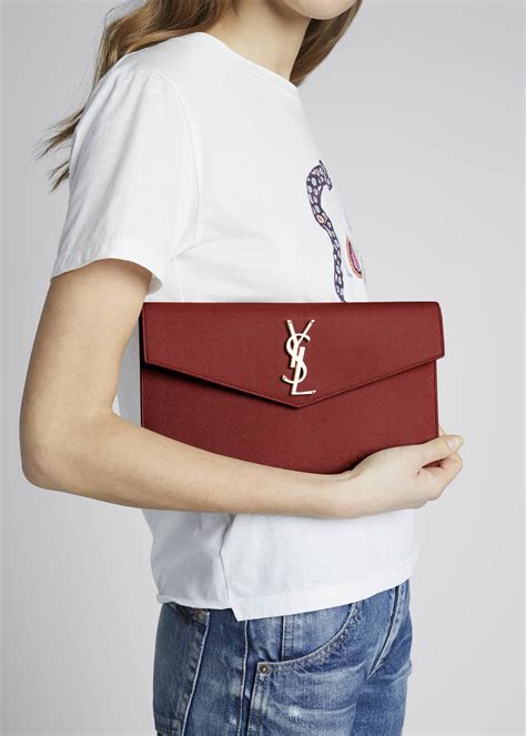 ysl medium pouch|ysl clutch women.